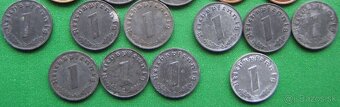 mince nemecko československo SR 1942 bankovky unc srí lanka - 2