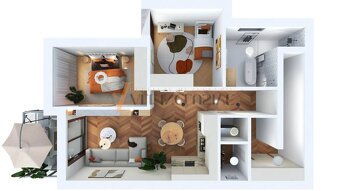 ALL INCLUSIVE I 3 IZBOVÉ BYTY S TERASOU, SO ZÁHRADOU + 2 PAR - 2