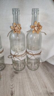 Vazy / ozdobené fľaše - 2