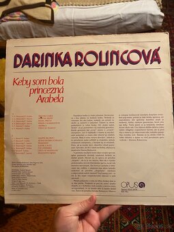 Dara Rolins Keby som bola princezná Arabela LP vinyl platňa - 2