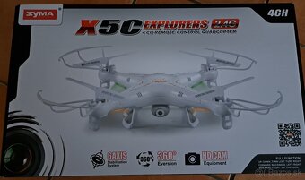 x5c explorers 2.4g dron s príslušenstvom - 2