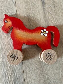 Drevený konik 16x 14 cm - 2