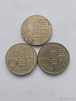 Mince 10 kčs - 2