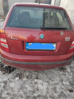 Škoda fabia 1.4  50 kw - 2