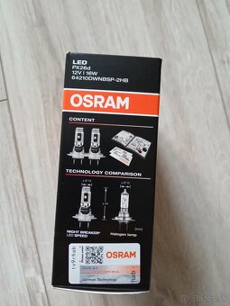 Led žiarovky osram H7 - 2