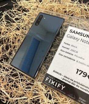 Samsung Note 10 Čierny - 256 GB - 2