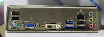 doska Gigabyte H61MA-DV2 + Intel Pentium G2120 + chladič - 2