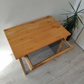 Počítačový stôl dubový masív - 2