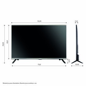 SAMSUNG UE32T5372CD 2x diaľkové ovládanie - 2