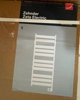 Zehnder Zeta - biely elektrický radiátor 80 x 50 cm - 2