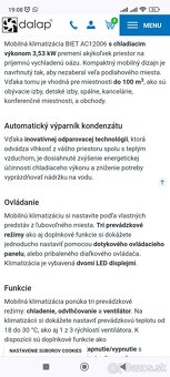 Mobilna klimatizacia Biet ac12006 - 2