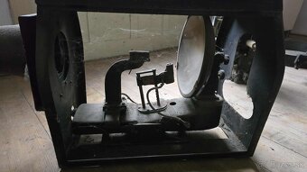 Starý filmový premietač Schilling Guyla + originálny objektí - 2