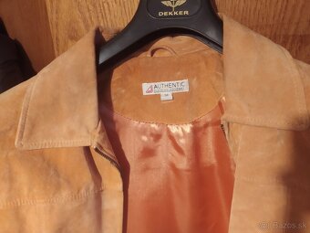 Bunda prechodná marhuľová dámska - 2