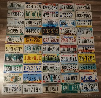 americke spz 50 statov - 2