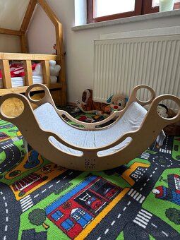 Montessori drevená hojdačka - 2