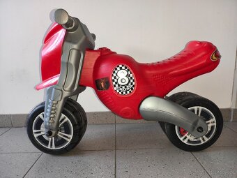 Odrážadlo - motorka Cross Dohány maxi - červená - 2