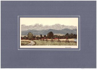 Karel Vik - drevoryty 1 - 2