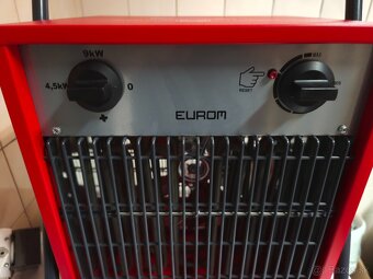 Nový elektrický ohrievač EUROM 9 kW - 2