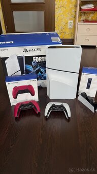 PlayStation 5 Slim Digital + 2× DualSense - 2