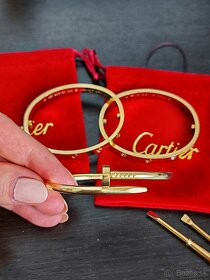Cartier náramok klinec a prsteň - 2