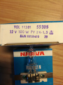 Žiarovka Narva 12 V,100W - 2