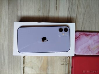 Predám-vymením iPhone 11 64gb fialový - 2