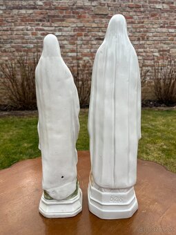 Porcelánové sošky Panny Márie - Žacler - 2