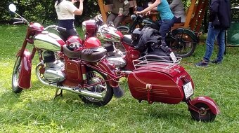 Jawa 250 353 + prívesný vozík - 2