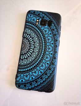 Predám Samsung Galaxy S8 čierny s ochranným krytom - 2