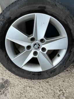 Predám elektrony 5x112 R16 205/55 Letné pneu - 2