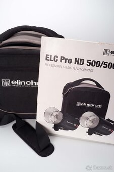 ELINCHROM švýcarský profesionální studiový set - 2