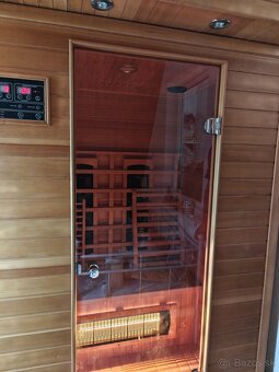 Dvojmiestna infrasauna sirka 120cm - 2