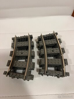 Lego System 4520 - 8 ks koľajníc - 2