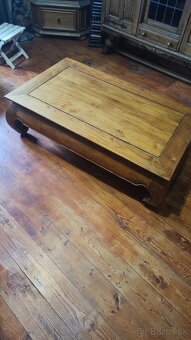 Ponúkam krásny masívny stôl ručná výroba - 2