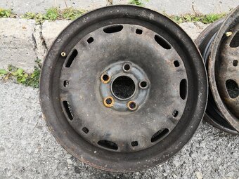 4 oceľové disky pre Fabia Polo Ibiza 5Jx14 ET35 - 2