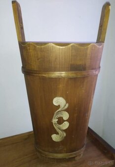 Staré drevené vedro - 2