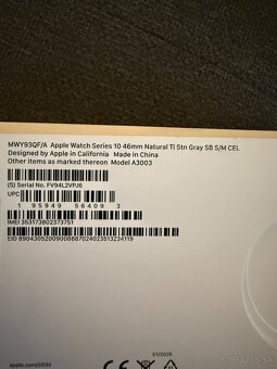 Apple watch 10 46mm - 2
