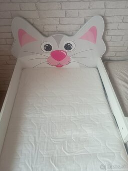 Detská posteľ 160x80 mačka - 2