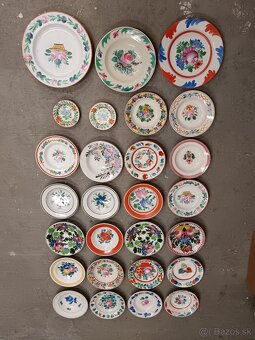 Zberateľské starožitné taniere - 2