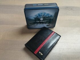 Pánska kožená peňaženka značky Peterson - 2