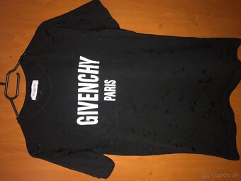 GIVENCHY limited black damske tricko - 2