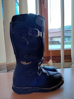 Motocrossové čierno - modré čižmy Acerbis - 2