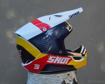 shot MX ATV MIPS helma, modrá žltá ECE 22.06. - 2