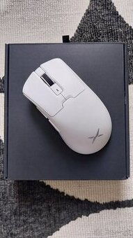 Delux M900pro bezdrôtová biela herná myš - 2