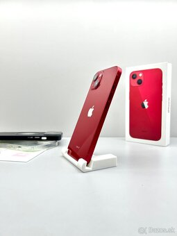 iPhone 13 RED 128GB NOVÁ BATÉRIA 100% PRÍSLUŠENSTVO - 2