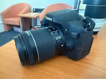 Canon EOS 750D + 18-55 mm F3.5 - 5.6 IS + Canon EF 70-200mm - 2