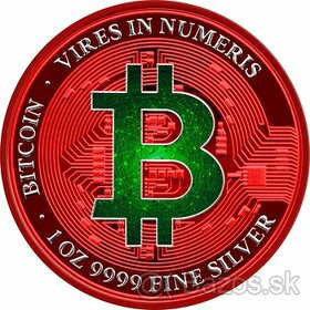 investičné striebro - mince - Btc blockchain - 2