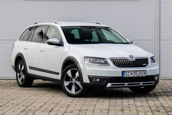 ŠKODA OCTAVIA COMBI SCOUT 4X4 AUTOMAT 2.0 TDI DSG ,2.Majiteľ - 2