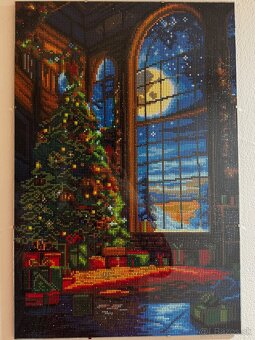 Vianočné diamantové maľovanie - 2