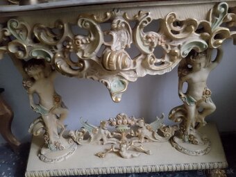 Konzola s anjelmi a zrkadlom - 2